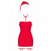 Obsessive | Комплект Obsessive Kissmas chemise red XXL. Цена 1 150 грн. Фото: 2