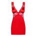 Obsessive | 410930 Сорочка Obsessive Secred Chemise L/XL красная. Цена 1 550 грн. Фото: 3
