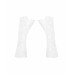Obsessive | Ажурные перчатки-митенки Obsessive Heavenlly белые, O/S. Цена 550 грн. Фото: 1