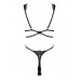 Obsessive | Боди сексуальный кружевной Obsessive Belisis teddy black S/M. Цена 1 595 грн. Фото: 3