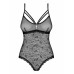 Obsessive | Кружевное боди черное 818-TED-1 teddy M/L. Цена 1 310 грн. Фото: 2