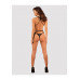 Obsessive | Боди виниловое Obsessive Cordellis crotchless teddy O/S. Цена 1 699 грн. Фото: 3
