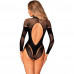 Obsessive | Боди из сетки с рукавами Obsessive B135 teddy XL/XXL. Цена 1 350 грн. Фото: 1