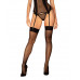 Obsessive | Чулки в сеточку Obsessive S823 stockings, черные, S/M/L. Ціна 850 грн. Фото: 2