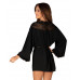 Obsessive | Халат черный Obsessive Bellastia peignoir XS/S. Цена 3 250 грн. Фото: 1