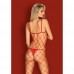 Obsessive | Комбинезон Obsessive Bodystocking N102 RED S/M/L. Цена 655 грн. Фото: 3