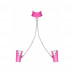 Obsessive | Комплект чокер із наручниками Obsessive Lollypopy Cuffs One Size Рожеві. Цена 895 грн. Фото: 2