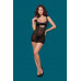 Obsessive | Комплект Obsessive 867-CHE-1 сорочка и стринги S/M. Ціна 1266 грн. Фото: 4