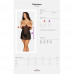 Obsessive | Комплект Obsessive Pearlove сорочка и стринги S/M. Ціна 1550 грн. Фото: 6
