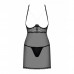 Obsessive | Комплект Obsessive Pearlove сорочка и стринги S/M. Ціна 1550 грн. Фото: 5