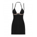 Obsessive | Комплект Пеньюар и Стринги Obsessive Selinne chemise & thong XS/S (черный). Цена 1 462 грн. Фото: 4