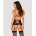 Obsessive | Комплект с поясом для чулок Obsessive Blanita garter belt Black L/XL. Цена 1 899 грн. Фото: 1 Obsessive | Комплект с поясом для чулок Obsessive Blanita garter belt Black L/XL. Цена 1 899 грн. Фото: 1