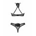 Obsessive | Комплект в сеточку Obsessive Latinesa лиф и трусики, черный, XS/S. Цена 1 499 грн. Фото: 3