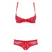Obsessive | Комплект Obsessive ALABASTRA 2-PCS SET RED S/M. Цена 1 500 грн. Фото: 4