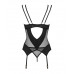 Obsessive | Корсет Obsessive Nesari, со стрингами, черный, XS/S. Ціна 2495 грн. Фото: 3