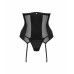 Obsessive | Корсет под грудь и стринги Obsessive Chic Amoria черный, XS/S. Цена 2 599 грн. Фото: 2