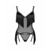 Obsessive | Корсет с бахромой и стринги Obsessive Sherila черный, XS/S. Цена 1 950 грн. Фото: 4
