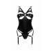 Obsessive | Корсет с пажами для чулок XS/S Armares Obsessive, со стрингами, черный. Ціна 2450 грн. Фото: 4