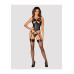 Obsessive | Корсет с пажами для чулок XS/S Armares Obsessive, со стрингами, черный. Ціна 2450 грн. Фото: 2