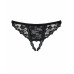 Obsessive | Кружевные трусики с доступом Letica crotchless thong black L/XL - MINI. Цена 550 грн. Фото: 4 Obsessive | Кружевные трусики с доступом Letica crotchless thong black L/XL - MINI. Цена 550 грн. Фото: 4