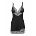Obsessive | Пеньюар и трусики Obsessive Lobellis chemise & thong XL/2XL. Цена 1 648 грн. Фото: 2