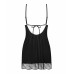 Obsessive | Пеньюар и трусики Obsessive Lobellis chemise & thong XS/S. Ціна 1724 грн. Фото: 3