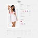 Obsessive | Пеньюар obsessive girlly peniuar  s/m. Ціна 1263 грн. Фото: 6