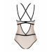 Obsessive | Сексуальне боді з контрастними смугами Obsessive Nudelia Teddy S / M. Ціна 1015 грн. Фото: 6