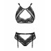 Obsessive | Сексуальный комплект Obsessive Allastia Set Black size L/XL. Цена 1 185 грн. Фото: 3