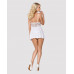 Obsessive | Obsessive 810-BAB-2 babydoll & thong white L/XL. Цена 1 894 грн. Фото: 3