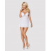 Obsessive | Obsessive 810-BAB-2 babydoll & thong white L/XL. Цена 1 894 грн. Фото: 2