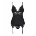 Obsessive | Obsessive 810-COR-1 corset & thong black L/XL. Ціна 1589 грн. Фото: 4