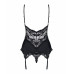 Obsessive | Obsessive 810-COR-1 corset & thong black L/XL. Ціна 1589 грн. Фото: 5