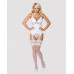Obsessive | Obsessive 810-COR-2 corset & thong white S/M. Ціна 1648 грн. Фото: 2