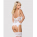 Obsessive | Obsessive 810-COR-2 corset & thong white S/M. Ціна 1648 грн. Фото: 1
