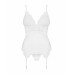 Obsessive | Obsessive 810-COR-2 corset & thong white L/XL. Ціна 1699 грн. Фото: 4