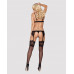 Obsessive | Obsessive 810-SEG-1 3 pcs set black L/XL. Ціна 2119 грн. Фото: 3