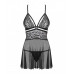 Obsessive | Obsessive 838-BAB-1 babydoll & thong black L/XL. Ціна 1699 грн. Фото: 5