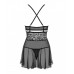Obsessive | Obsessive 838-BAB-1 babydoll & thong black XXL. Цена 1 699 грн. Фото: 6