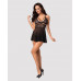 Obsessive | Obsessive 838-BAB-1 babydoll & thong black XXL. Цена 1 699 грн. Фото: 2