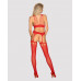 Obsessive | Obsessive Bodystocking G313 red S/M/L. Цена 1 019 грн. Фото: 3