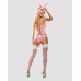 Obsessive | Obsessive Bunny suit 4 pcs costume pink S/M. Цена 2 073 грн. Фото: 3