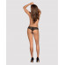 Obsessive | Мереживні трусики-танга Obsessive Contica Crothchles Thong. Ціна 689 грн. Фото: 3