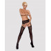 Obsessive | Obsessive Garter stockings S206 black S/M/L. Цена 679 грн. Фото: 2