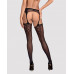 Obsessive | Obsessive Garter stockings S314 black S/M/L. Цена 989 грн. Фото: 1