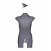 Obsessive | Obsessive Stewardess 3 pcs costume grey S/M. Ціна 1775 грн. Фото: 5