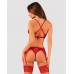 Obsessive | Комплект білизни Obsessive Lacelove Cupless 3-pcs Set. Ціна 1767 грн. Фото: 1