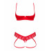 Obsessive | Комплект Obsessive Ingridia Crotchless Set 2-pcs. Цена 1 444 грн. Фото: 4