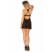 Obsessive | Пеньюар и трусики Obsessive Latinesa babydoll & thong M/L. Цена 1 889 грн. Фото: 6