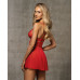 Obsessive | Бэби-долл Obsessive 838-BAB-3 babydoll & thong red L/XL. Цена 1 699 грн. Фото: 1